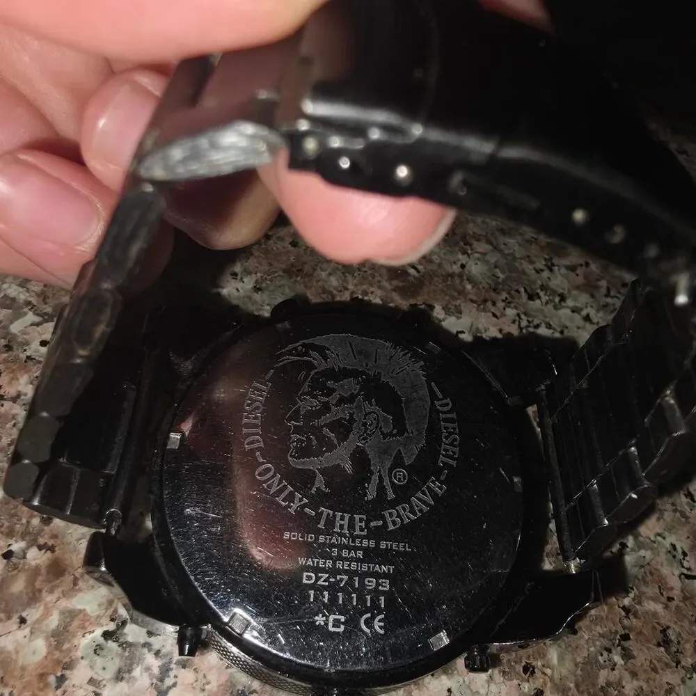 Diesel Men's Black Watch